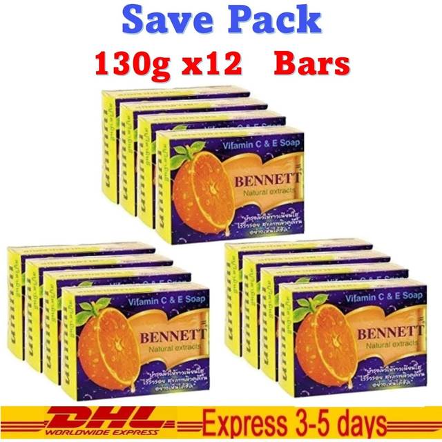 Bennett Vitamin C & E Handmade Thai Soap 130g