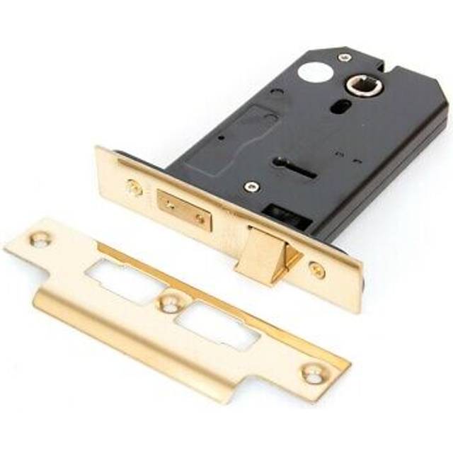 From The Anvil Pvd 3" 5 Lever Bs Sash Lock, Gold