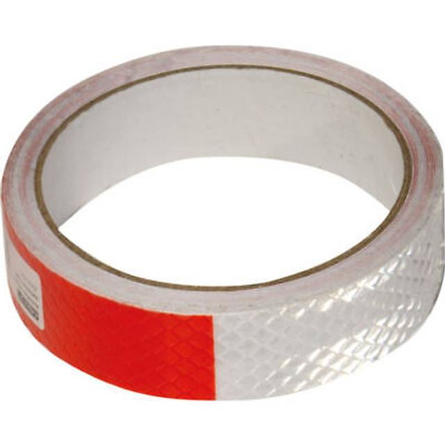 Self Adhesive Reflective Tape  5m - Red/White
