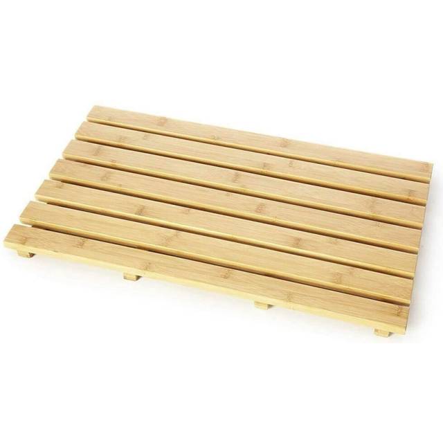 Bamboo Bathroom Duckboard Board Bath Shower For Bathroom Shower Mat - Brown - One Size