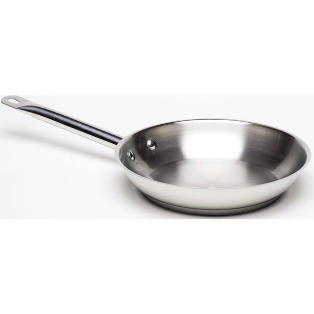 Stainless Steel Silver Frying Pan 20cm (Each)