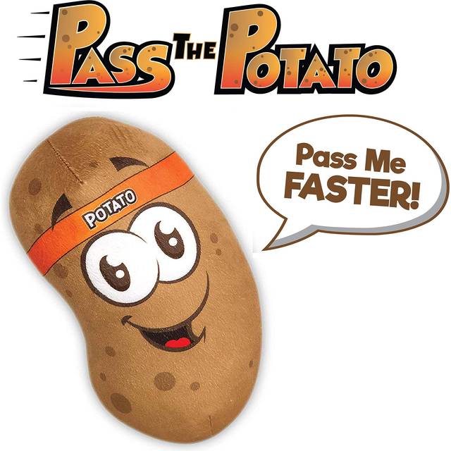 Move2Play, Pass the Potato | Hilariously Wild and Fun Game| Indoor & Outdoor Toy for Kids Ages 4-8, 3, 5, 6, 7+ Year Olds | Preschool & Toddler Birth
