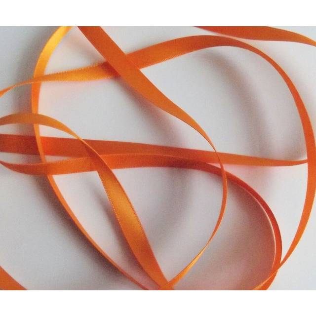 Berisfords Double Faced Satin Ribbon 672 Marigold