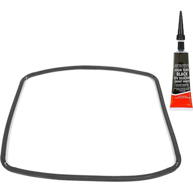 Main Oven Door Seal For Cooke & Lewis Rubber Gasket Corner Clips + Sealing Glue