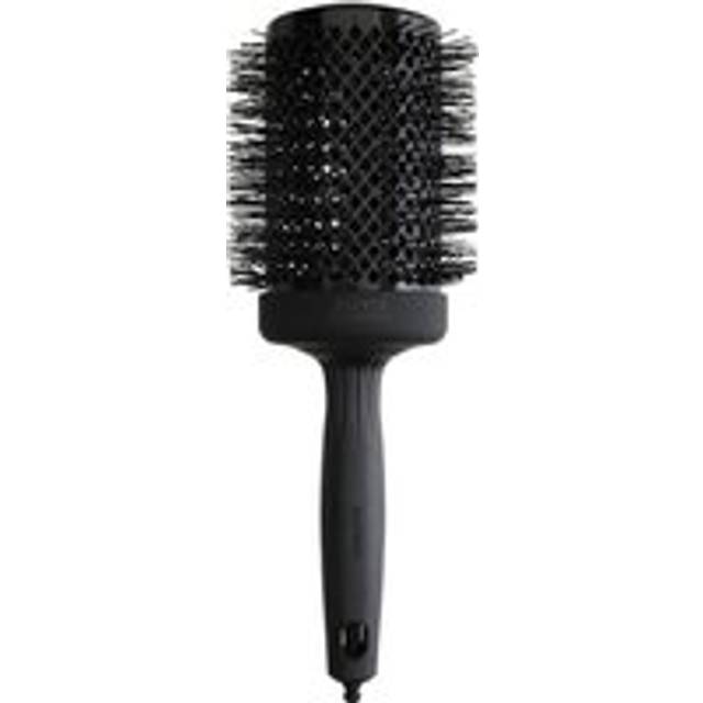 Olivia Garden Expert Blowout Shine Brush Wavy Bristles Black Label 65