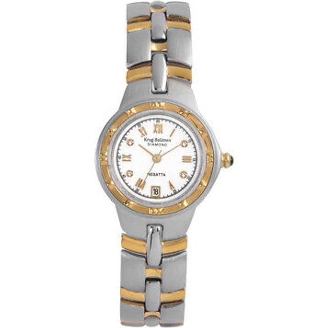 2614DL Regatta Diamond 25mm Quartz Watch - White - One Size