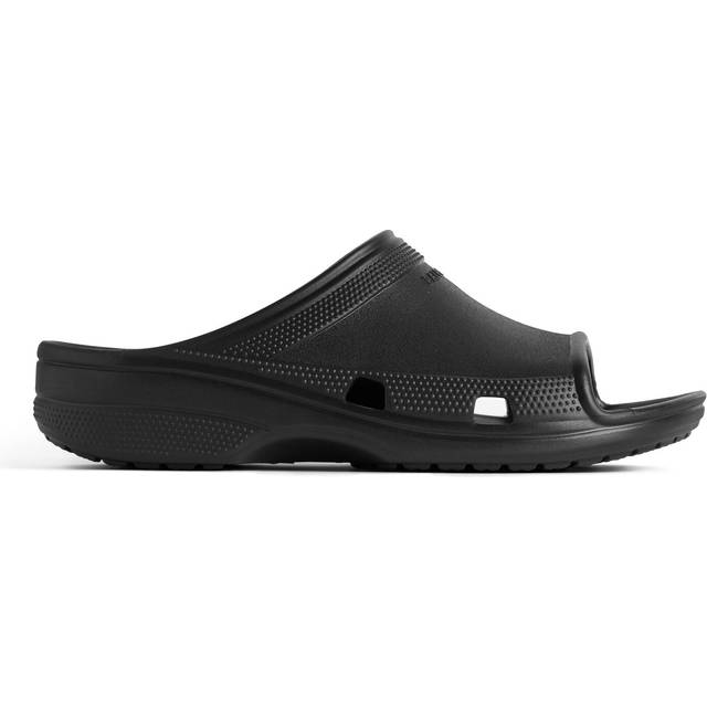 Balenciaga Crocs Slide Sandal - Black - Men's - 8 - Eva