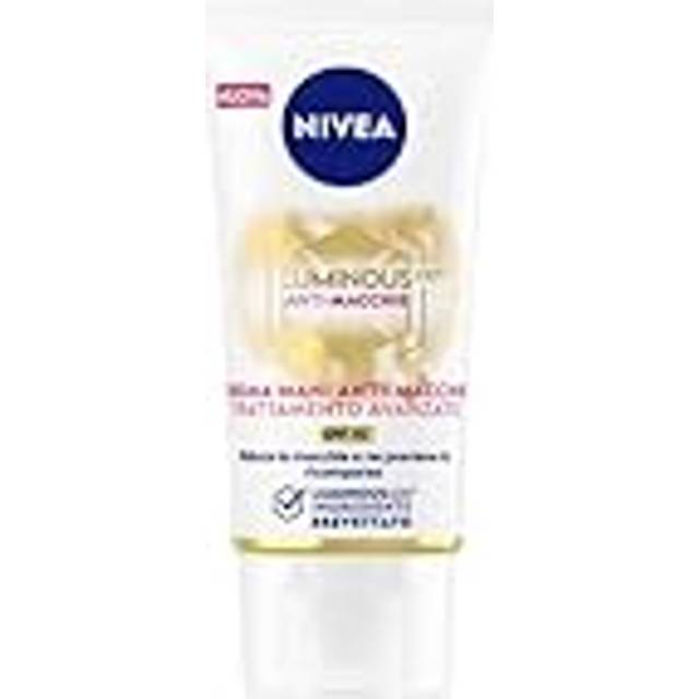 NIVEA Luminous630® Handkräm, anti-fläckar, 50 ml, anti-aging handkräm för att minska och undvika fläckar, handkräm med SPF 15