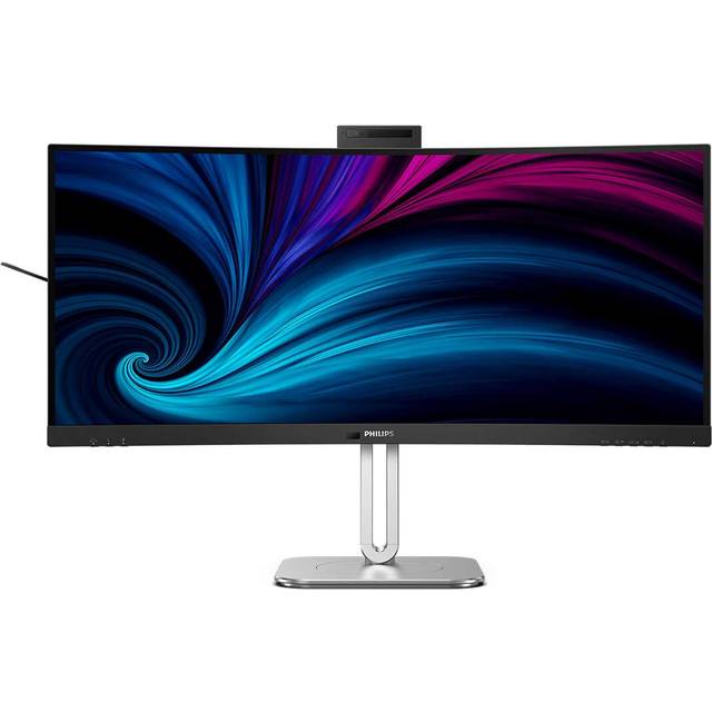 Philips 34B2U6603CH - 6000 Series - LED-skärm - böjd - 34" - 3440 x 1440 WQHD @ 120 Hz - VA - 550 cd/m² - 4000:1 - DisplayHDR 400 - 4 ms - Thunderbol