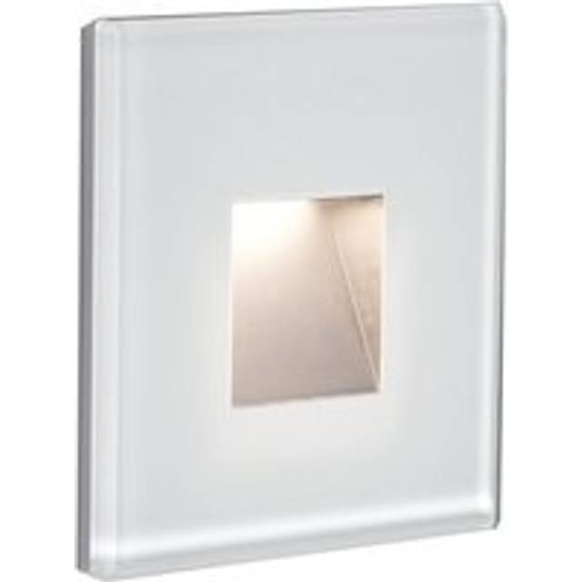 Faro Dart Outdoor Recessed Wall Lamp Matt White 3000K IP65