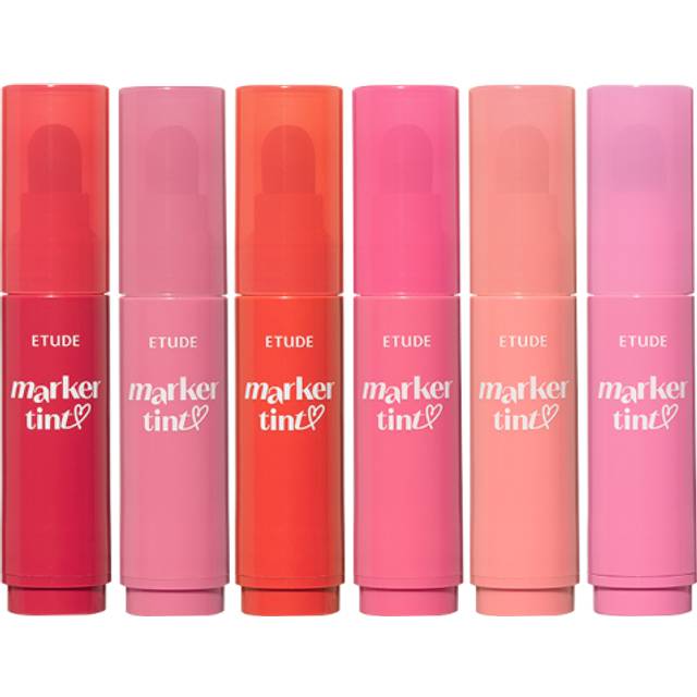 ETUDE - Dear Darling Marker Tint - 6 Colors #04 Milk Strawberry