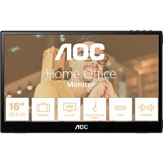 AOC 16T3EA 15.6 Inch 60Hz FHD Portable Monitor