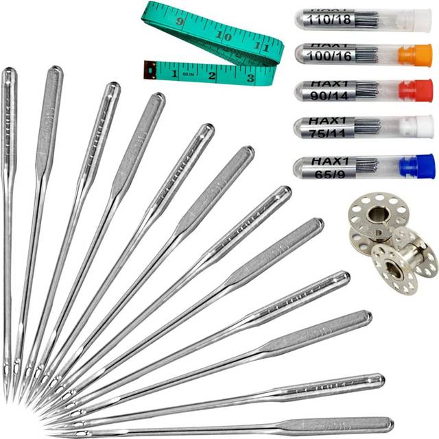 moresk-Sewing Machine Needles, 50 Pcs, for Singer,, Standard Needles