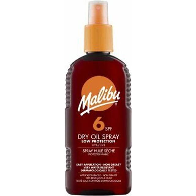 Low protection water resistant non greasy dry oil sun spray spf 6 200ml f u
