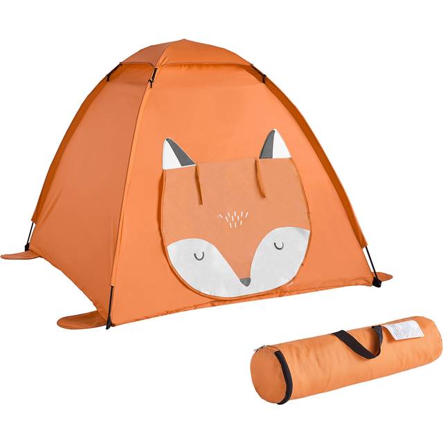 SoBuy OSS05, Children Pop-up Tent Foldable Kids Play Tent with Portable Bag, White