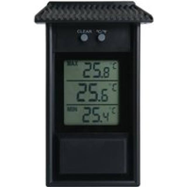 Coocheer - Digital Max Min Thermometer - Monitor Max and Min Temperatures With This Handy Greenhouse Thermometer Garden Accessories Easily Wall