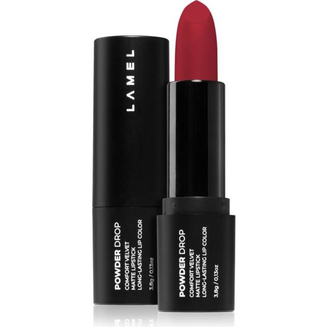LAMEL Powder Drop Mat læbestift Skygge №408 3,8 g