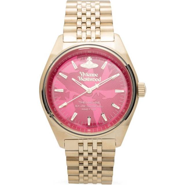 Vivienne Westwood - Lady Sydenham stainless-steel watch - women - stainless steel - One Size - Pink