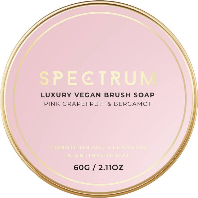 Spectrum Pink Grapefruit & Bergamot Vegan Brush Soap, Clear - One Size