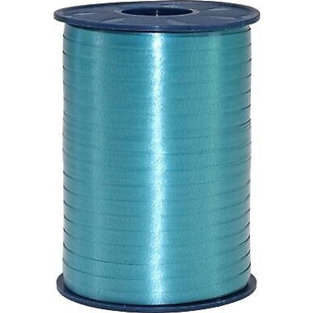 Geschenkband in türkis matt, Kunststoff, 500m x 5mm