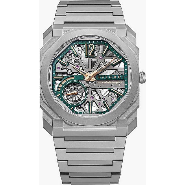 Bvlgari Unisex Gold Re00103 Octo Finissimo Skeleton 8 Titanium Manual Watch 1 Size - GOLD