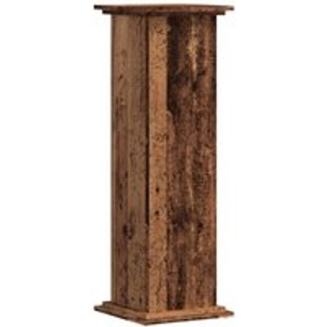 Vidaxl - Plant Stand Old Wood 33x33x100 cm Engineered Wood