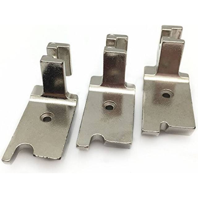 "Compatible 1/4"", 1/8"" and 3/16"" Large Piping/Welting Sewing Foot - Fits All Low Shank Singer, Brother, Babylock, Euro-Pro, Janome, Kenmore, White,"