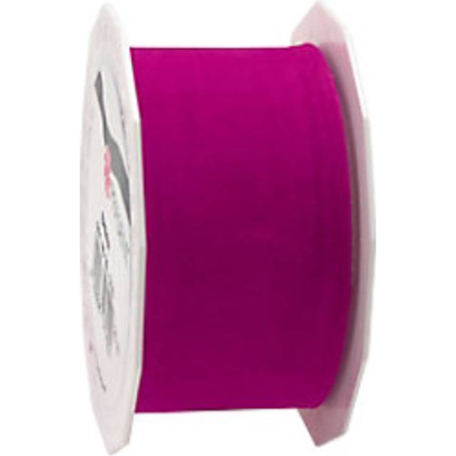 C.E. Pattberg Organza Ribbon, Pink, 40mm-25m