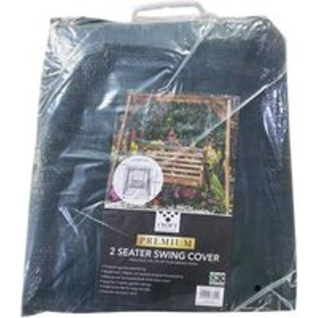 Waterproof Cover For 2 Seat Garden Swing Chair Dark Green By Croft