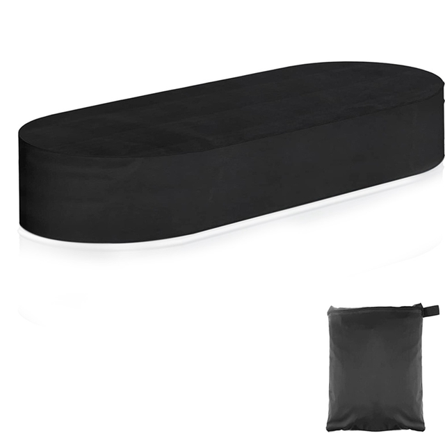 6Ft Oval Stock Tank Pool Cover,Waterproof Stock Tank Cover