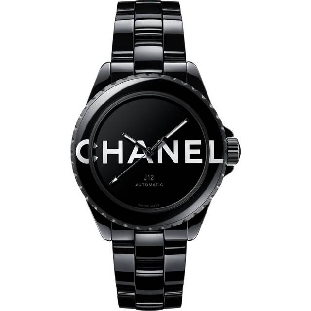 Chanel Womens Black H7418 J12 Wanted De Stainless-steel and Ceramic Automatic Watch 1 Size - BLACK