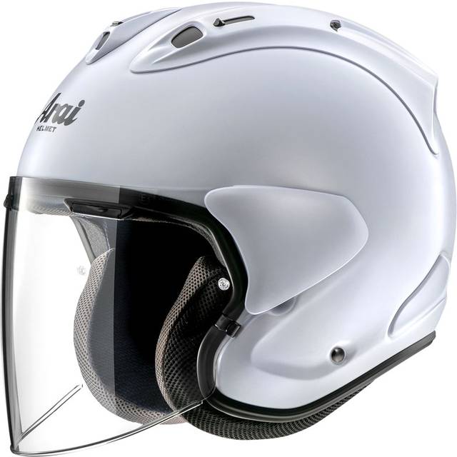 Arai SZ-R Evo Solid, open face helmet , color: Matt-White , size: L