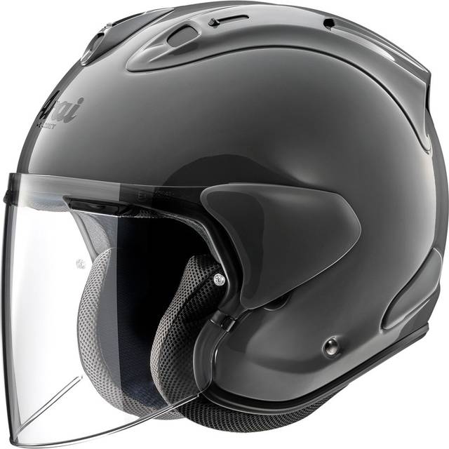 Arai SZ-R Evo Solid, open face helmet , color: Dark Grey , size: XS