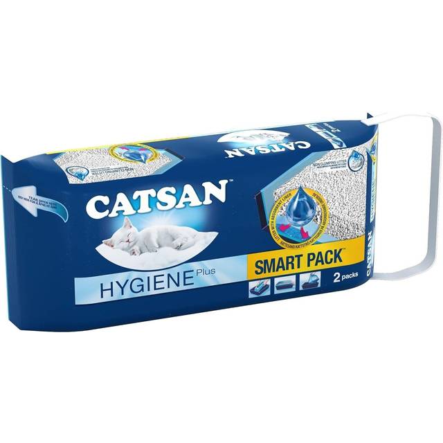 Hygiene Smart Pack Cat Litter Inlay Packs - Absorbent - 2 x 4 Litre