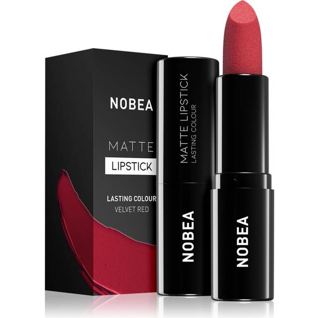 NOBEA Day-to-Day Matte Lipstick Mat læbestift Skygge Velvet red #M16 3 g