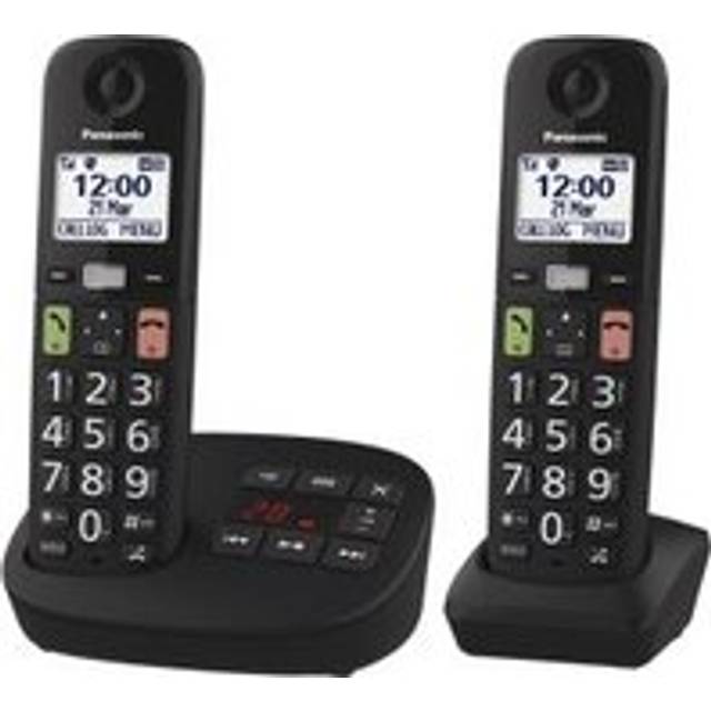 KX-TGU13 Digital Cordless Answering System - Black - One Size