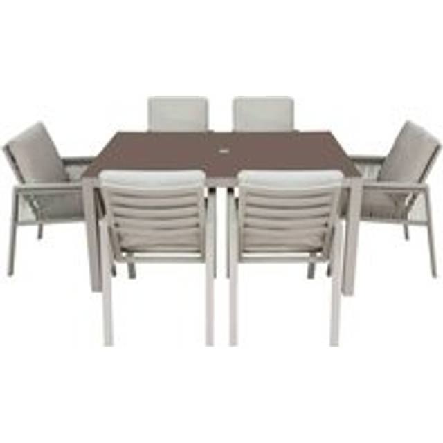 Fusion Outdoor Dining Set 7pc