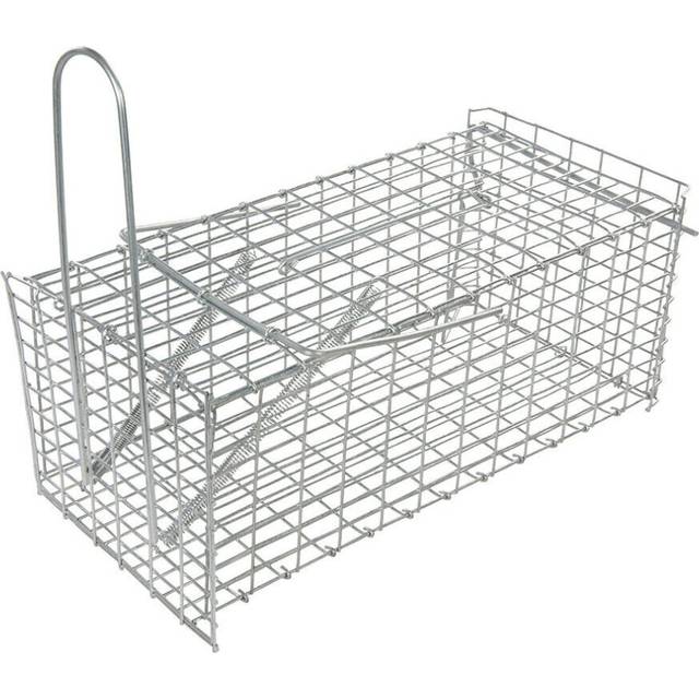 300 x 150 x 130mm Rat Trap Cage Humane Capture Vermin Pest Control Mesh Box