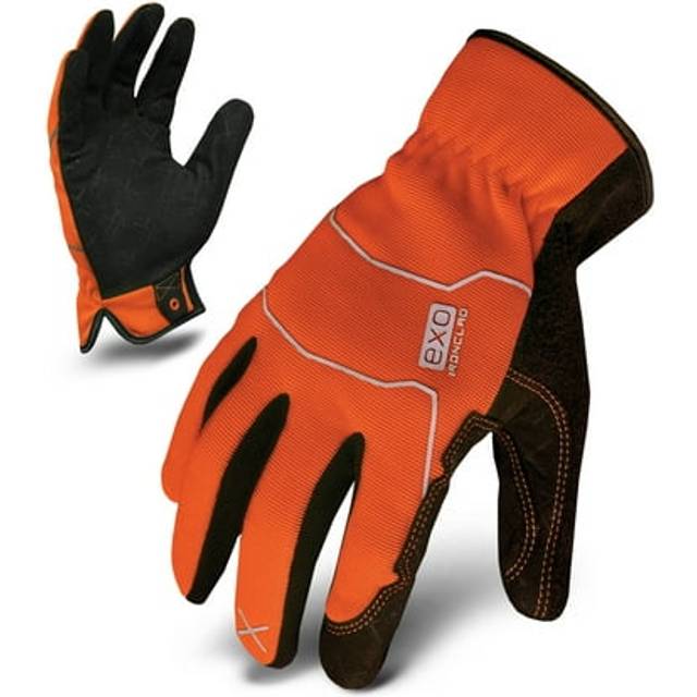 Ironclad EXO2-HSO-03-M Gloves for Men  Multi Color Option  Sized S/M/L/XL/XXL  Medium  HI-VISIBILITY ORANGE