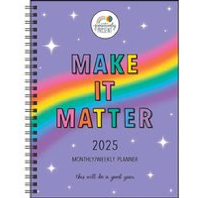 Positively Present, Make It Matter 16-Month A5 Diary 2025