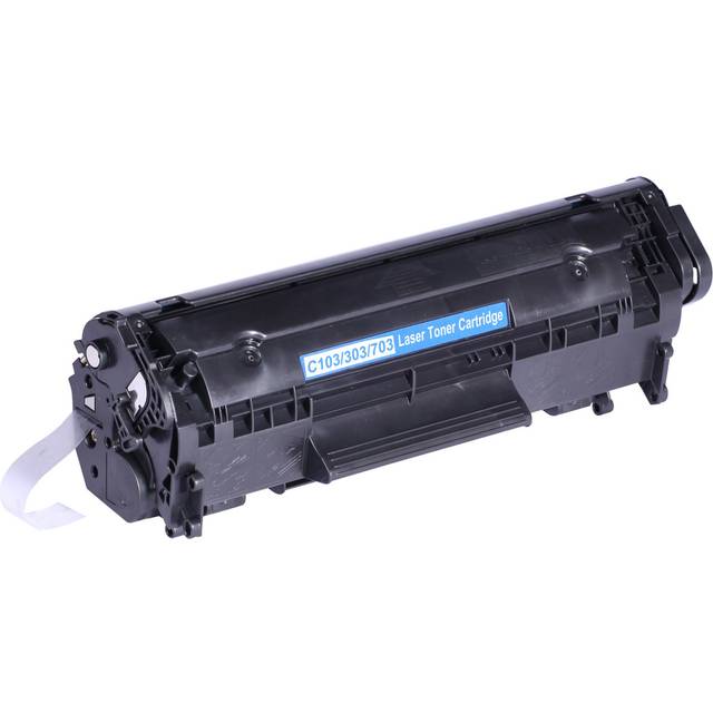 Kompatibel Canon CRG103/303/703 Lasertoner, Svart, 2000 sidor