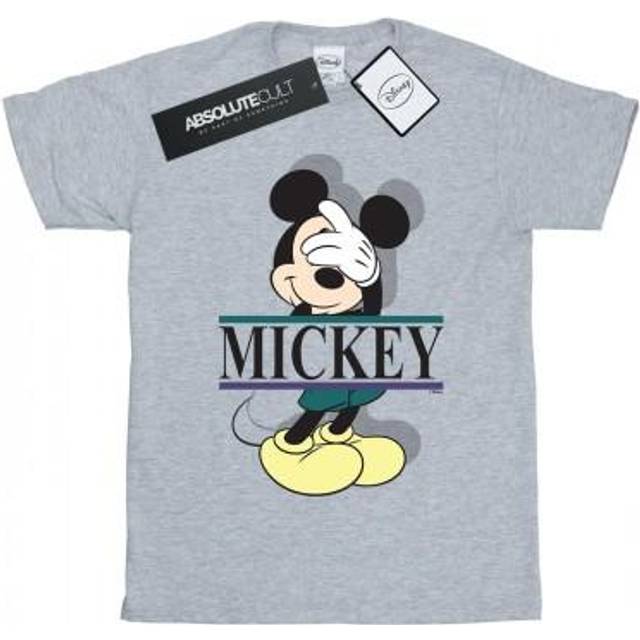 (5-6 Years, Sports Grey) Disney Boys Mickey Mouse Letters T-Shirt