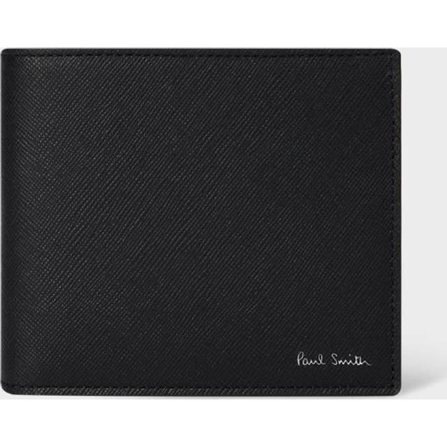 Paul Smith, Wallets & Cardholders, male, Black, ONE SIZE, Leather wallet with logo