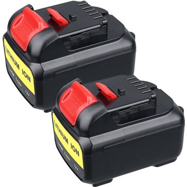 DCB124 xr Slide Battery Pack 12V 3.0Ah Li-ion DCB124-XJ - Fits 10.8v x 2 - Dewalt