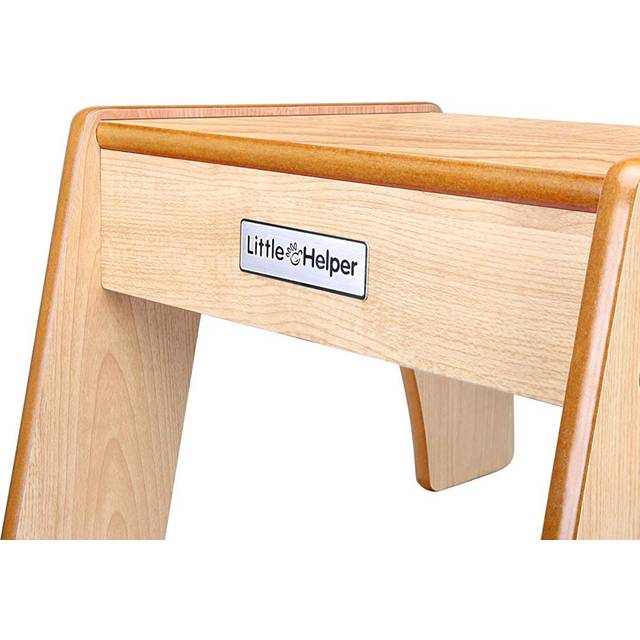 Little Helper Montessori Wood Step Stool - Natural - Maple - Neutral