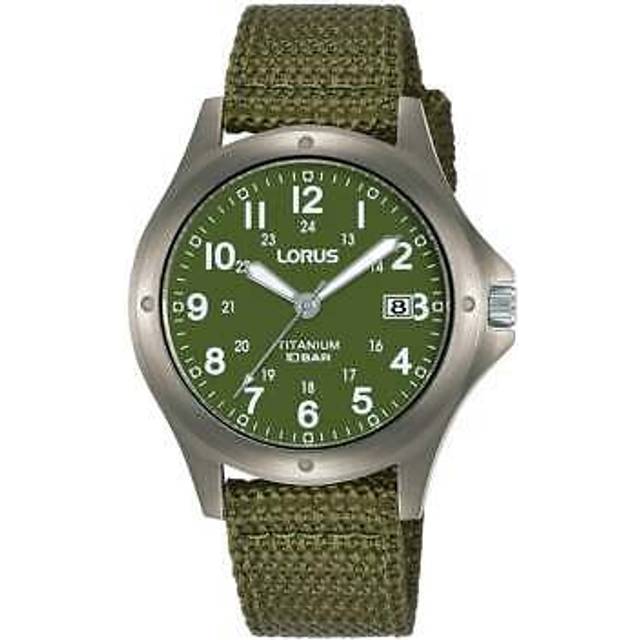 Lorus Gents Military Titanium Watch RG901CX9 (RG875CX9 re-issue)