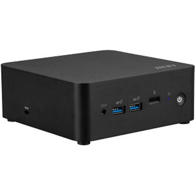 MSI Cubi NUC 1M Mini Desktop PC, Intel Core 3 100U, 8GB RAM, 512GB SSD, Intel Iris Xe, WIFI, Windows 11 Pro