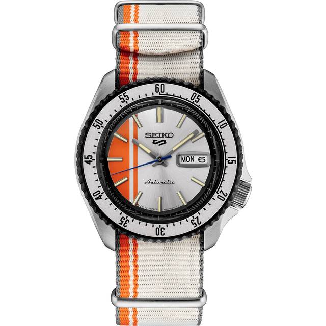 [Seiko] SEIKO 5 SPORTS SKX series automatic winding watch Made in Japan made in Japan U.S. Special Creation SRPK73 men's light beige overseas model