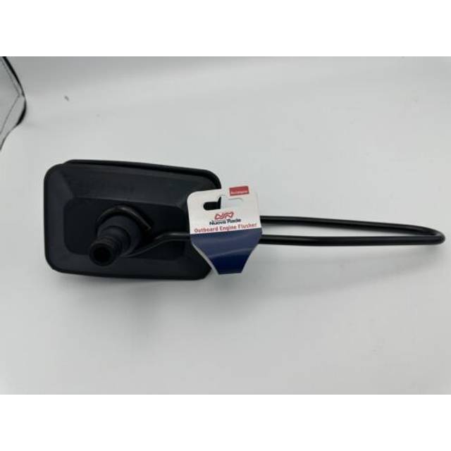 Outboard engine rectangular type water flush flushing muffs