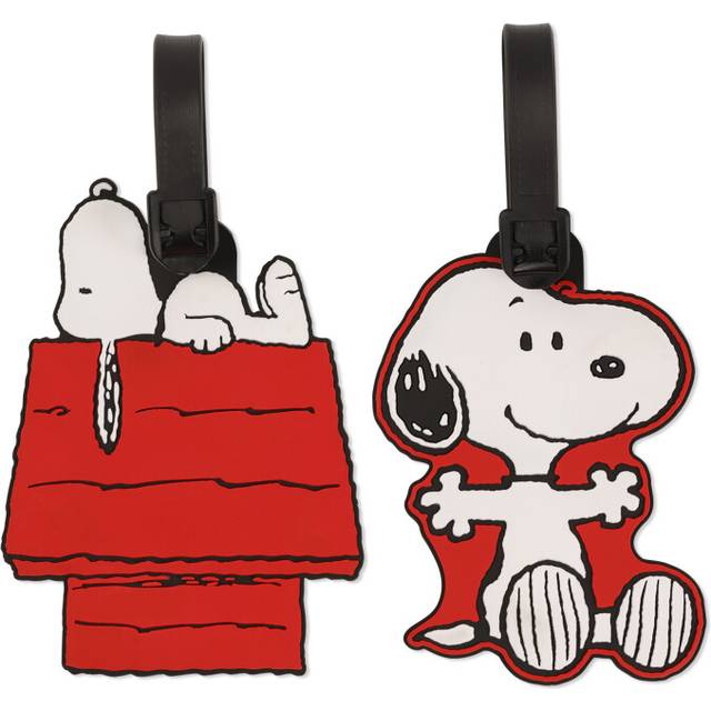 Peers Hardy - Peanuts Snobben Röd, Vit & Svart 2-delat bagage